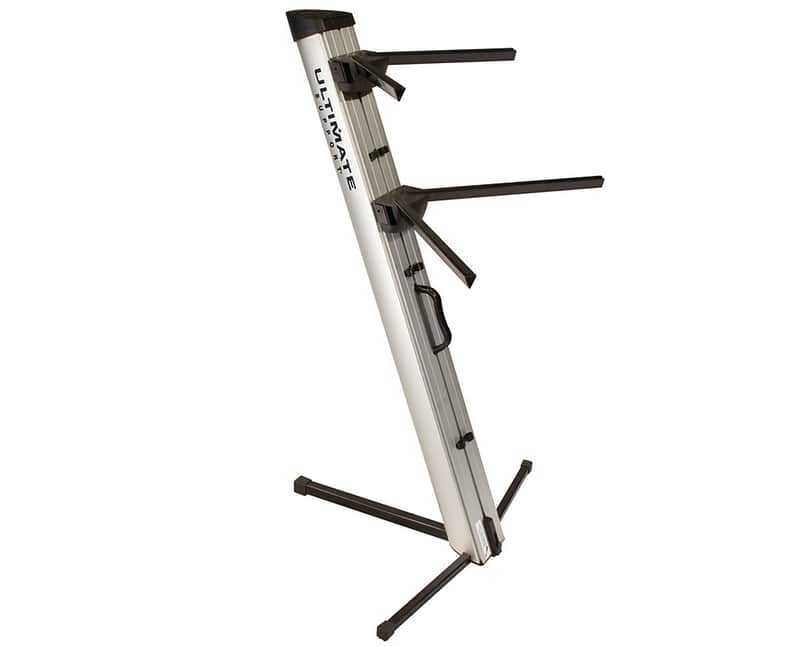 Ultimate Support AX-48 Pro Plus Apex Series Two-Tier Column Keyboard Stand image 1