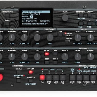 Korg Modwave Wavetable Synthesizer Rackmountable Desktop image 1