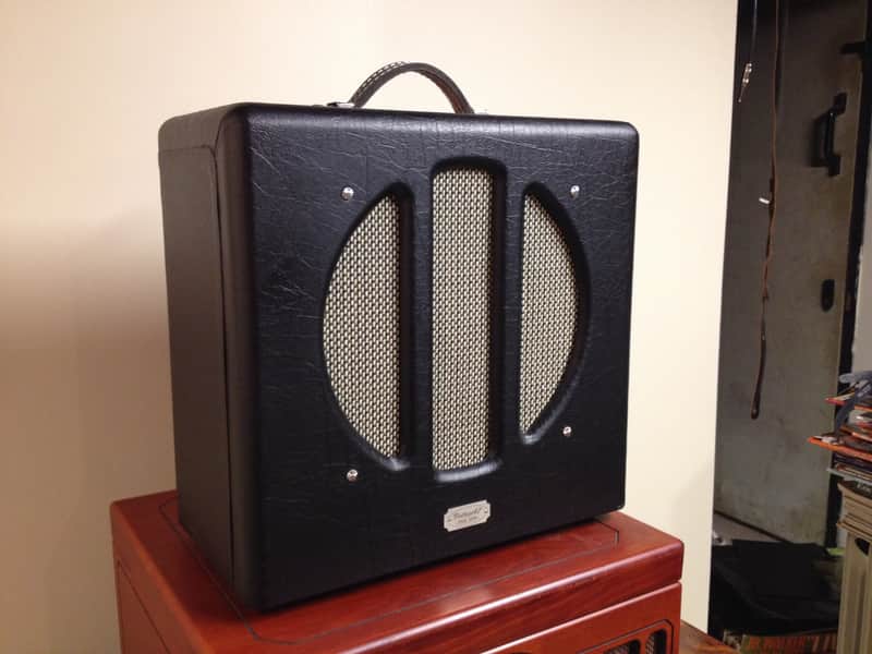 Vintage 47 Ric Style Supreme Valco Supro Replica Amp 2010's Black image 1