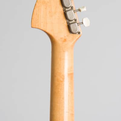 Fender  Competition Mustang Solid Body Electric Guitar (1971), ser. #306296, original grey hard shell case. image 6