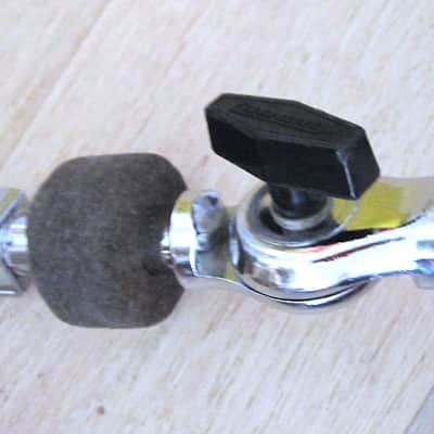 Ludwig Double Slot-Style Tom Stand Top Tube & Tilter Mount - Vintage image 4