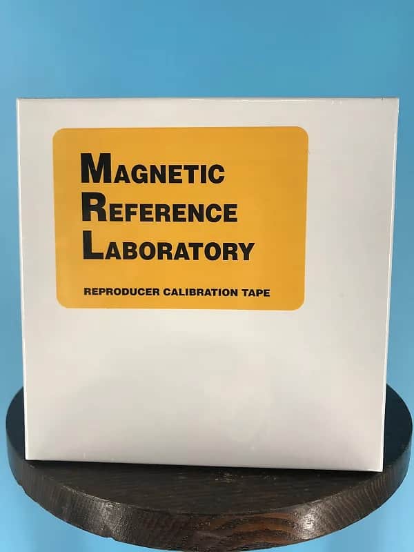1/4" 7.5 IPS MRL Four Frequency Calibration Tape image 1