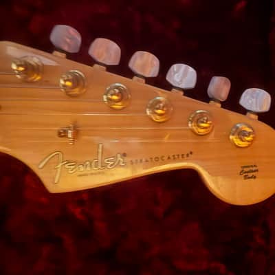 Fender 60th Anniversary Commemorative American Standard Stratocaster with Gold Hardware, Maple Fretboard 2014 - 2-Color Sunburst image 7