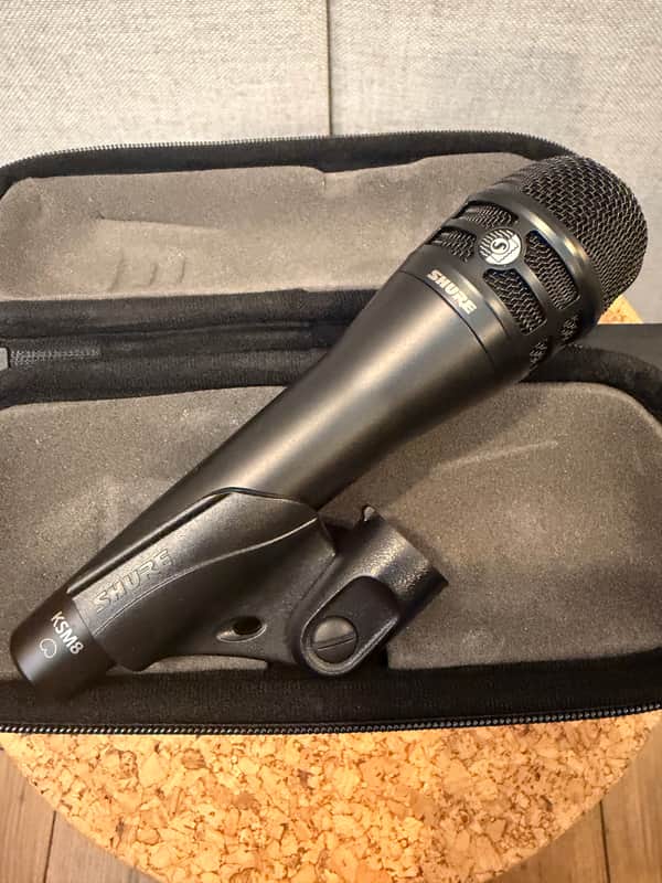 Shure KSM8 / B Dualdyne Handheld Cardioid Dynamic Microphone 2016 - Present - Black