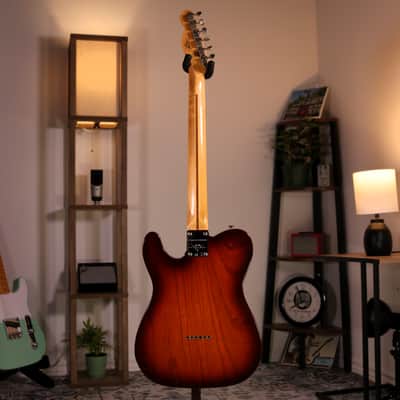 Fender Custom Shop 1950 Telecaster Thinline Journeyman Relic - Maple Fingerboard, Aged Violin Burst image 10