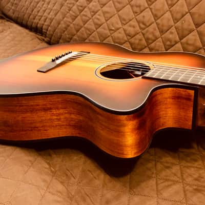 Cort COREOCOPLB Venetian Cutaway Solid Blackwood Top 6-String Acoustic-Electric Guitar w/Deluxe Case image 11