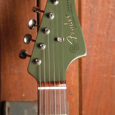 Fender Limited Edition Vintera II '50s Jazzmaster Olive Electric Guitar image 3