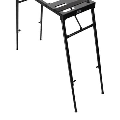 On-Stage KS7150 Platform Style DJ Keyboard/Mixer Stand + Laptop Backpack Bag image 5