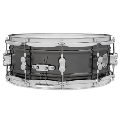 PDP Concept Series Metal Snare, 5.5x14, Black Nickel Over Steel w/Chrome Hardware (PDSN5514BNCR) image 3