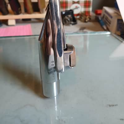 Lawton 8B Metal Alto Mouthpiece - Stainless Steel image 1