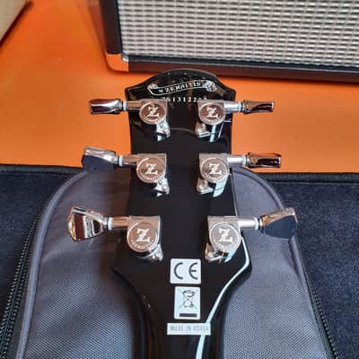 Zemaitis ZTA-601 HERRINGBONE BLACK with gigbag image 13