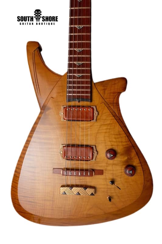 Jesselli Guitars Modernaire Style 2 Hollow 1-Piece Body NEW 2021 (Authorized Dealer) *Video Added* image 1