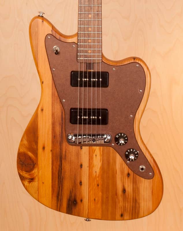 Strack Guitars Reclaimed Pine - Wraparound bridge image 1