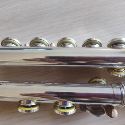 Gemeinhardt 50 Series - Gold Lip Plate Silver Plated image 10