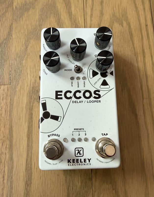 Keeley ECCOS Neo-Vintage Tape Delay 2019 - Present - White image 1