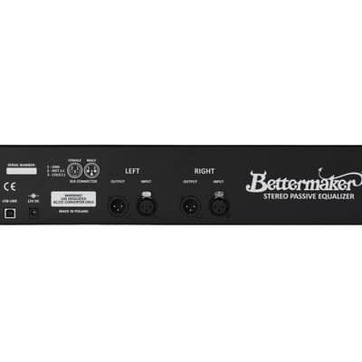 Bettermaker SPE Stereo Passive Equalizer- Factory Direct! image 2