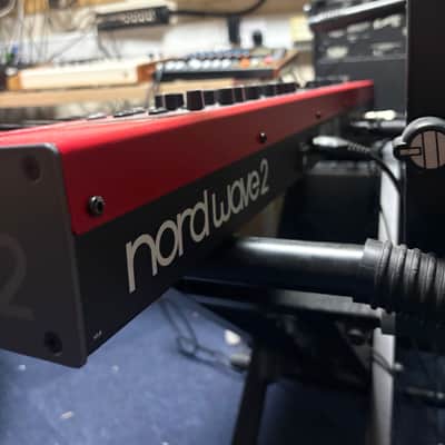 Nord Wave 2 61-Key 48-Voice Polyphonic Synthesizer 2013 - 2022 - Red image 4