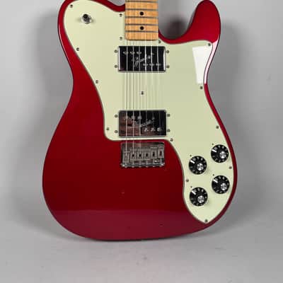 2010 Fender FSR Telecaster Deluxe Candy Apple Red image 2