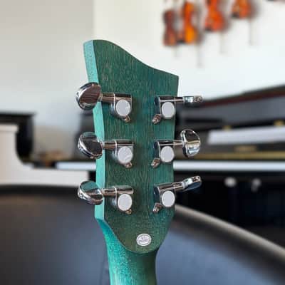 Jay Turser JTA52 1/2 Acoustic Guitar - Blackwood Fingerboard, Satin Blue image 8