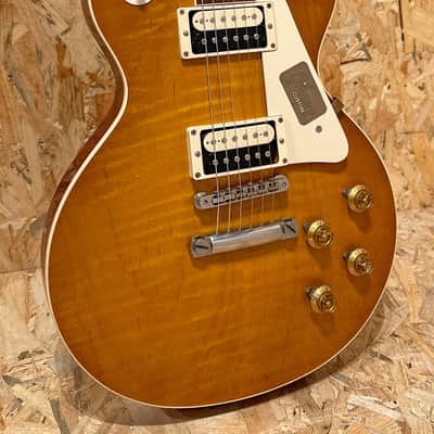 Pre Owned Gibson Custom Shop 2015 R9 1959 Les Paul VOS Dirty Lemon Hand Picked Top Inc. Case image 1
