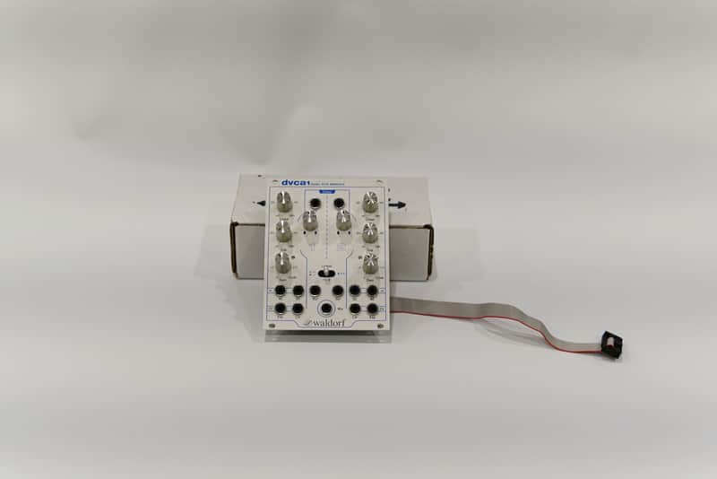 Waldorf DVCA1 Dual VCA LPG Mixer Module 2016 White CV Audio image 1