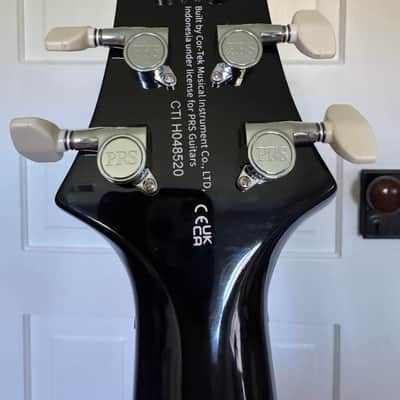 2025 PRS SE Custom 24 - Black Gold Burst w/Locking Tuners image 7