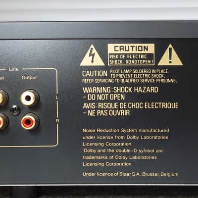 1989 Nakamichi CR-3A Discrete 3-Head Stereo Cassette Deck Completely Serviced, New Belts & Parts 07-23-2026 Excellent #526 image 9