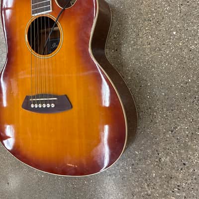 Ibanez TCY10E-AVS Talman Acoustic/Electric Guitar 2016 - 2019 - Vintage Sunburst image 3