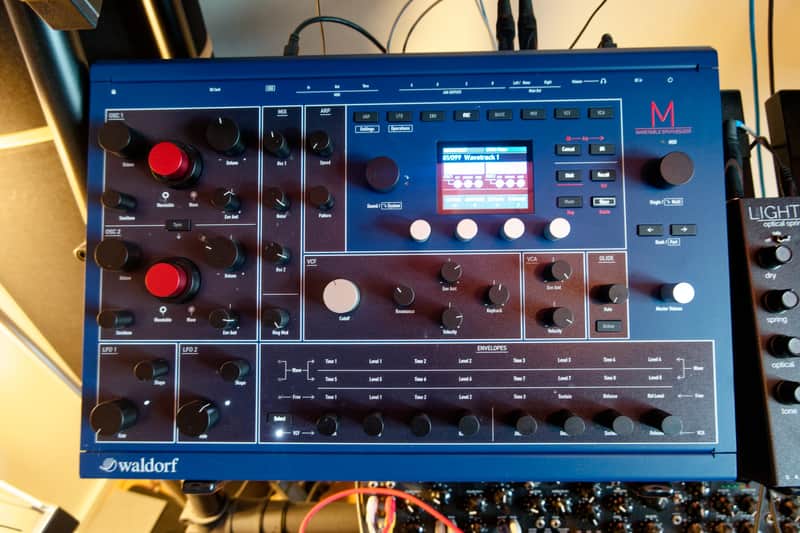 Waldorf M Wavetable Synthesizer, 8 Voices, First Owner, Complete with Box image 1