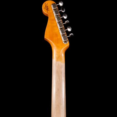 Fender Custom Shop 1961 Stratocaster Heavy Relic Rosewood Board Aged Olympic White R120236 image 8