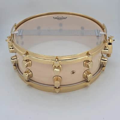 Used Mapex Black Panther Maple Shell Snare Drum 14x5.5 - Good image 4