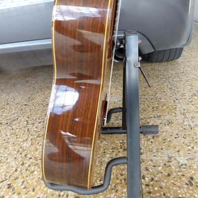 Takamine no.5 classical nylon strings guitar 1989 - Natural image 4