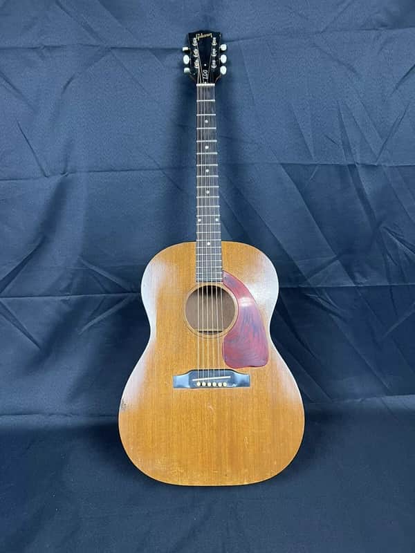 1961 Gibson LG-0 Acoustic Guitar Excellent Condition With Custom Taylor Case!