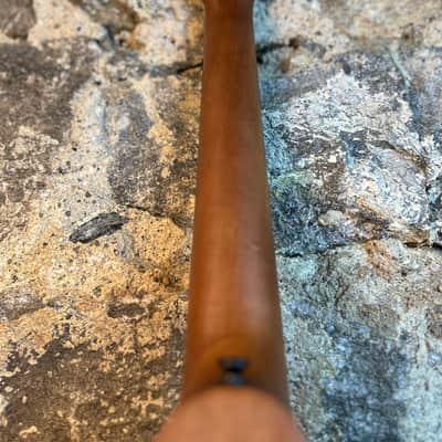 Gold Tone M-Bass/FL Micro 23" Scale Fretless Acoustic/Electric Bass Natural image 16