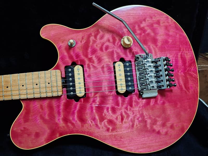 Ernie Ball MUSICMAN Eddie Van Halen Signature 1992 - Trans Pink / EVH image 1