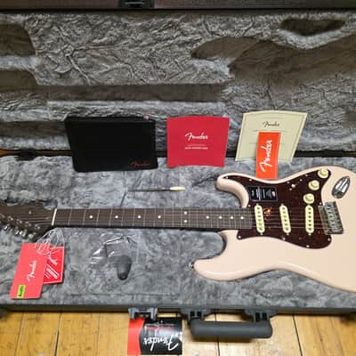 Fender Stratocaster FSR Limited Edition Shell Pink Full All Rosewood Neck BRAND NEW American Pro II image 2