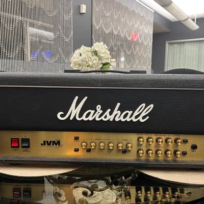 Marshall JVM205H 2-Channel 50-Watt Guitar Amp Head 2008 - Present - Black image 1