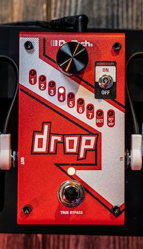 DigiTech Drop Polyphonic Drop Tune Pitch Shifter Guitar Effects Pedal image 1