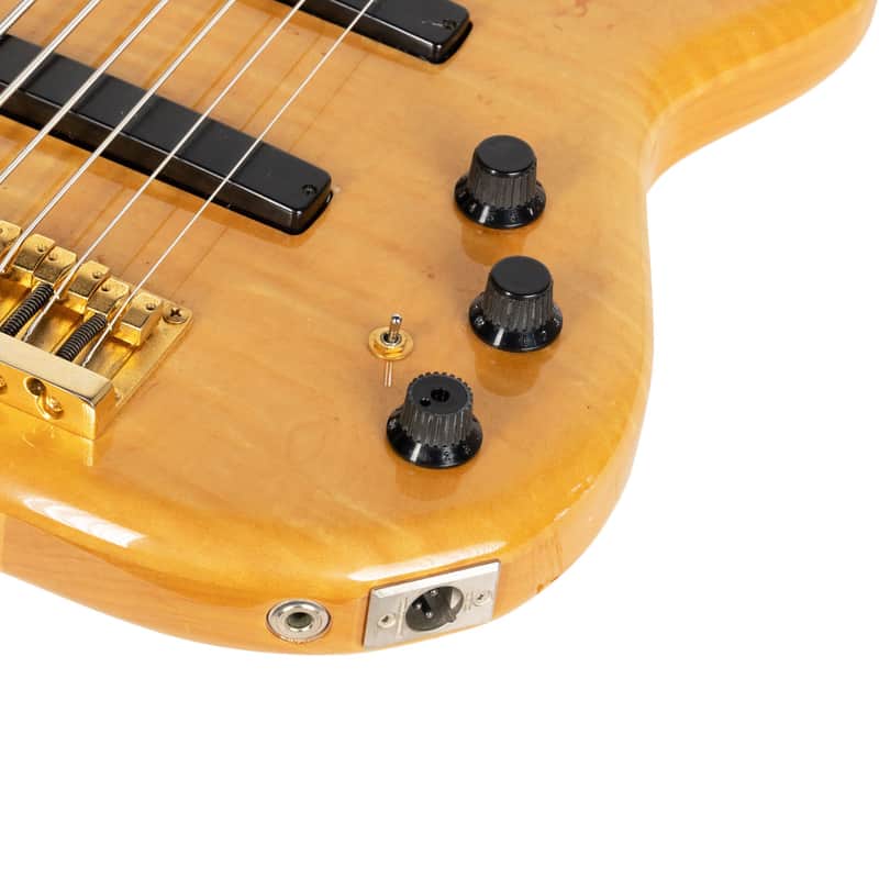 Heartfield DR-6C 6-String Electric Bass Guitar in Natural with