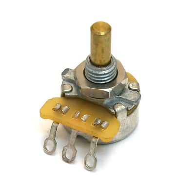Genuine Fender 1 MEG Linear Mini Guitar Pot Potentiometer - Solid Shaft image 3