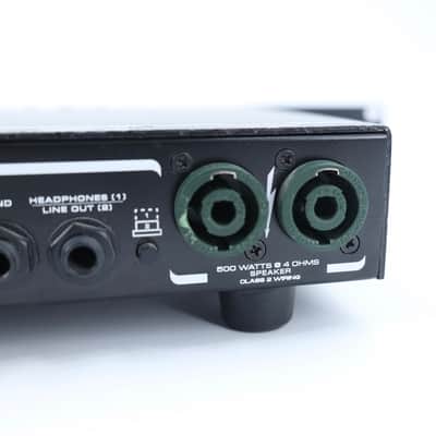 Gallien-Krueger MB Fusion 500W Tube Preamp Ultra-Light Bass Head w/ Rack Ears image 9