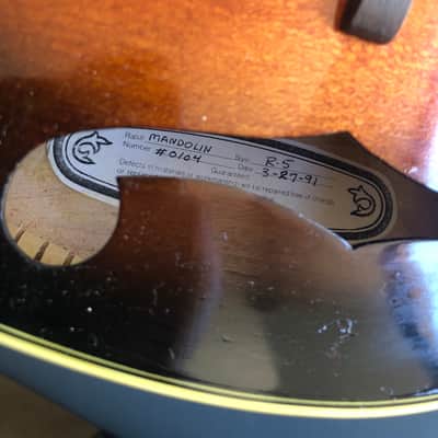 Ratliff R-5 Mandolin 1991 image 2