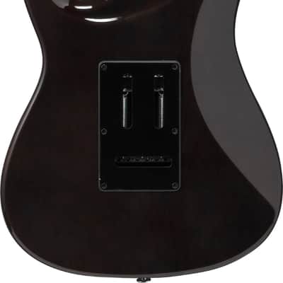 Ibanez AZ22S1F Standard Electric Guitar, Jatoba Fingerboard, Transparent Black Sunburst image 3