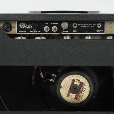 Fender Deluxe Amp (Non-Reverb Black Panel) Owned by Gilby Clarke image 11