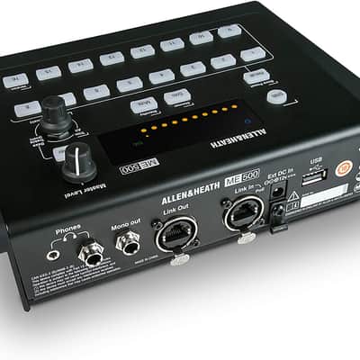Allen & Heath AH-ME-500 Personal Monitor Mixer,16 Mono/Stereo Channels image 6