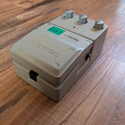 Ibanez DS7 Distortion Tone Loc Guitar Effects Pedal Silver Gray Tested Clean image 2