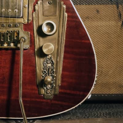 Postal Custom Memphis Rocket Red Flamed Maple image 4