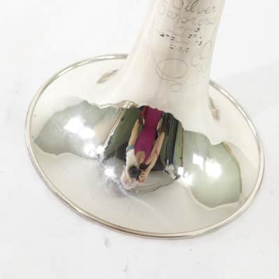 King Model 4B Silver Sonorous Trombone with Sterling Silver Bell SN 7058 image 7