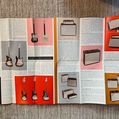 1965 Fender Foldout Catalog image 4