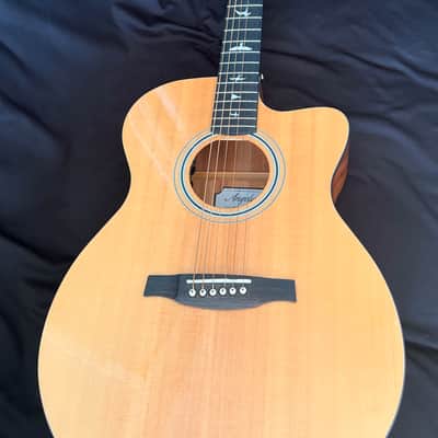 PRS SE Angelus AX20E Electro Acoustic Guitar 2020 - Mahogany & Spruce Angelus Cutaway Body image 2